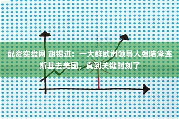 配资实盘网 胡锡进：一大群欧洲领导人强陪泽连斯基去美国，真到关键时刻了